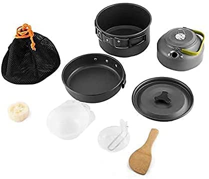 Qtiwe Camping Cookware Outdoor Libre