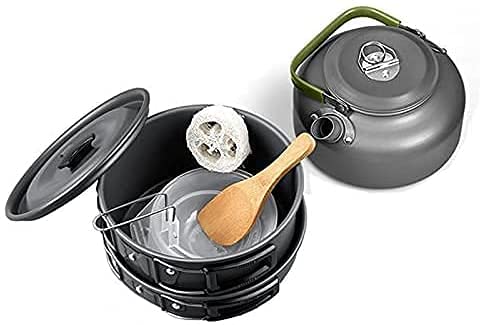 Qtiwe Camping Cookware Outdoor Libre