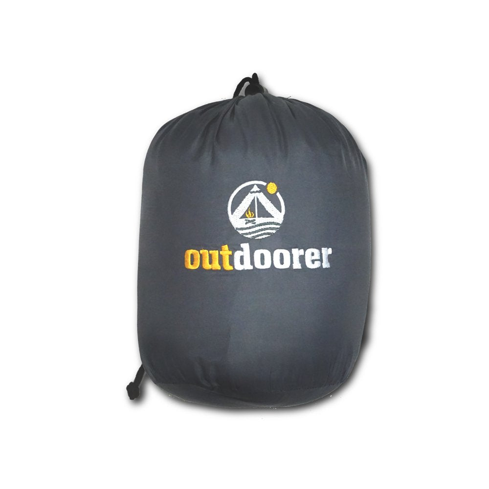 outdoorer Cojín de Camping Verde a Cuadros