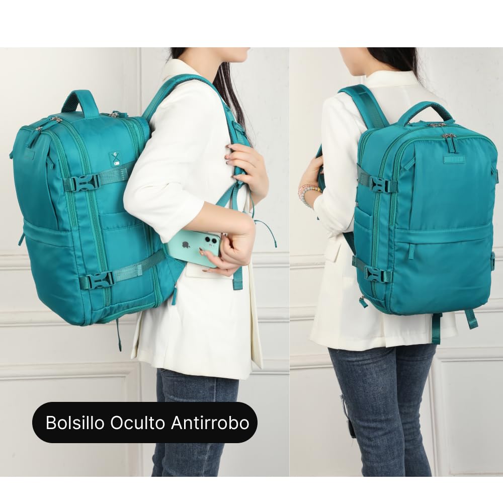 Mochila de Viaje Expandible para Ryanair (40x25x20-25cm)