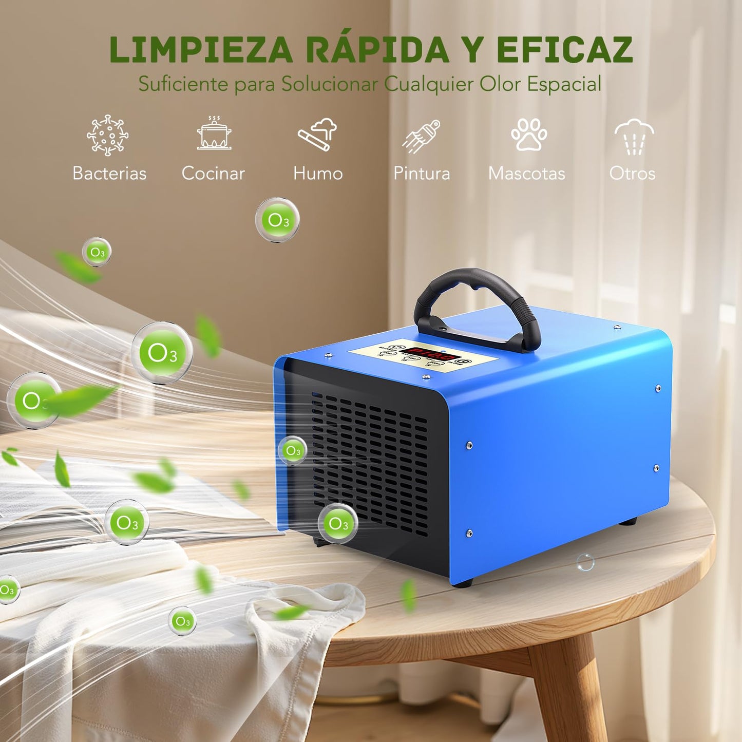 Generador de Ozono FELLAT 30,000mg/h