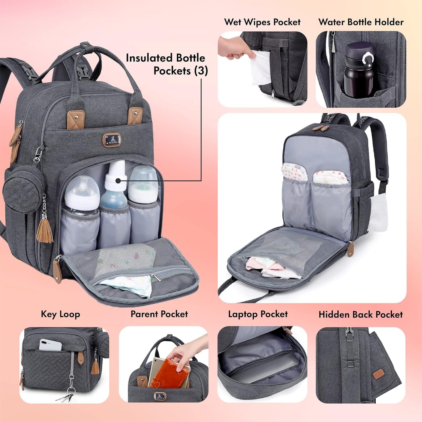 Dikaslon Mochila Cambiador