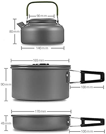 Qtiwe Camping Cookware Outdoor Libre