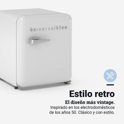 Mini Frigorífico UNIVERSALBLUE 48L Blanco