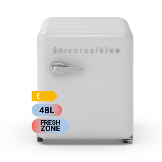 Mini Frigorífico UNIVERSALBLUE 48L Blanco