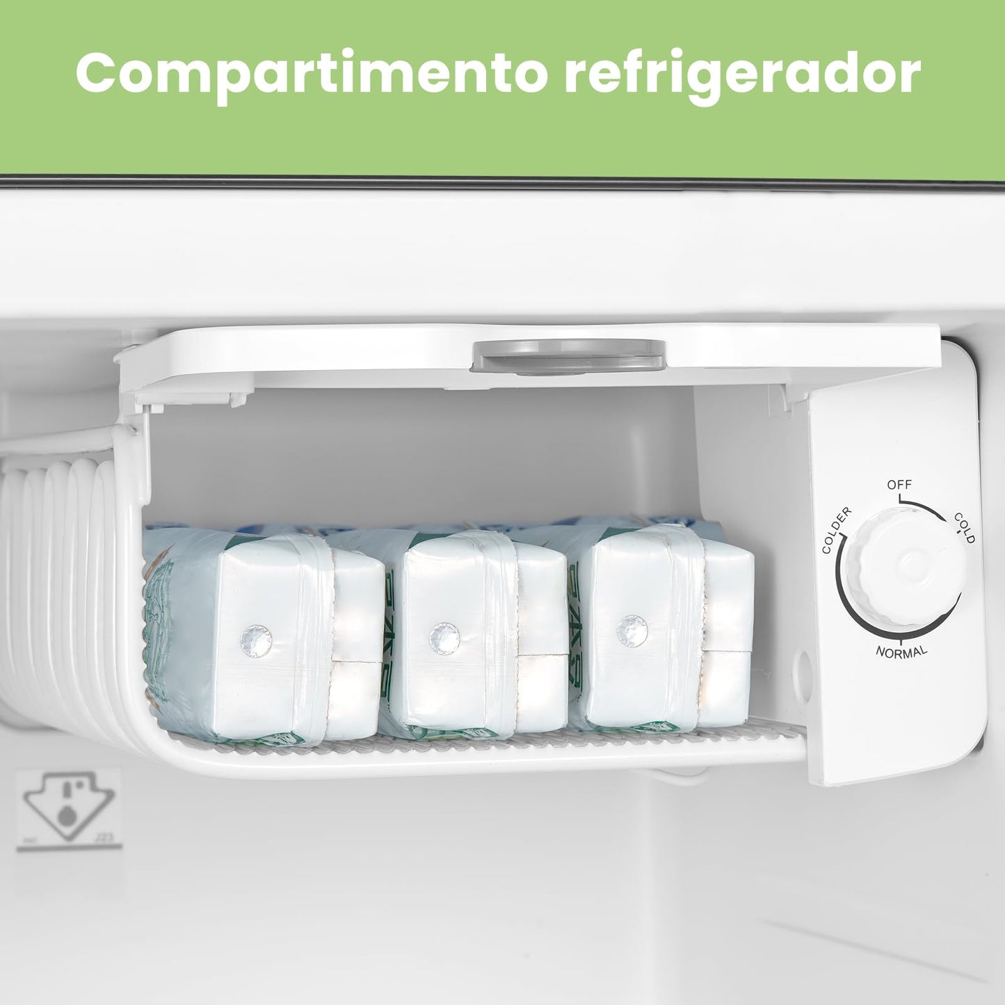 Comfee' RCD50BL2EURT(E) Mini Refrigerador Retro