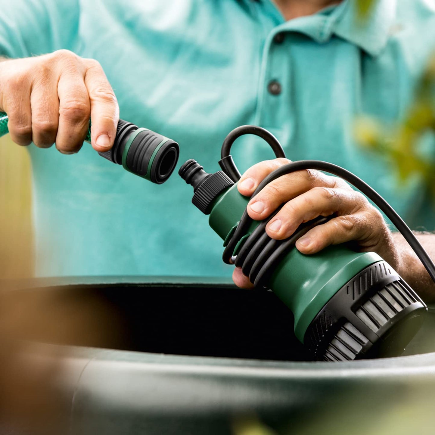 Bosch GardenPump 18V-2000 - Bomba de Agua Sumergible Inalámbrica
