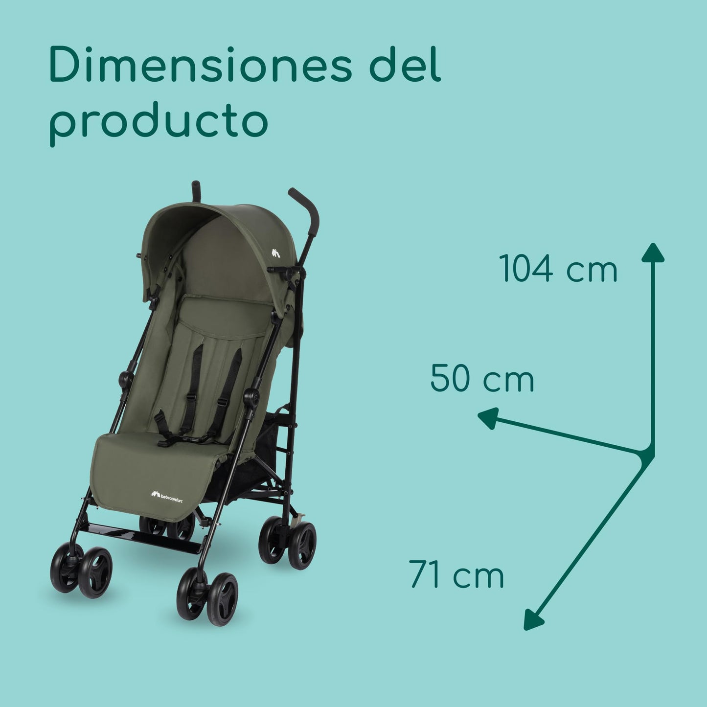 Bebeconfort Rainbow - Silla de Paseo Ligera