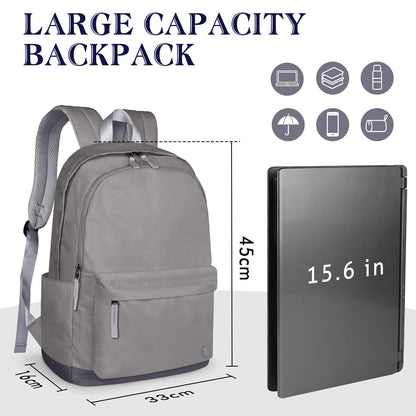 Mochila Unisex y Clásica para Portátiles de 15 Pulgadas