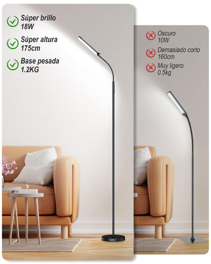 TRUMPETS Lámpara de Pie LED Regulable