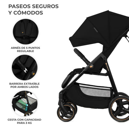 Kinderkraft TRIG 3 - Silla de Paseo Ligera