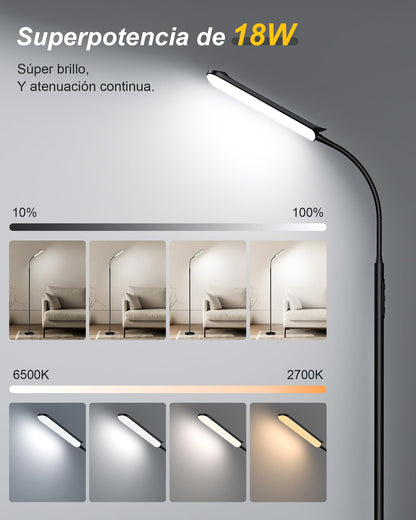 TRUMPETS Lámpara de Pie LED Regulable