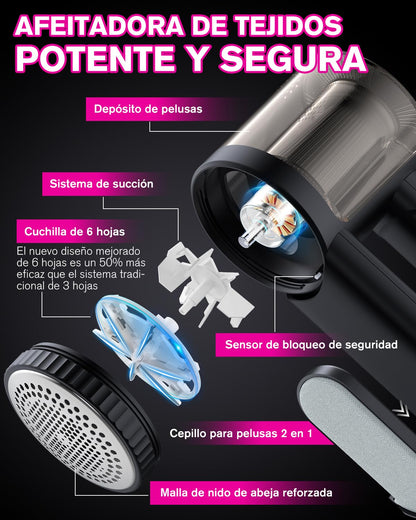 Quitapelusas Eléctrico Homtronics