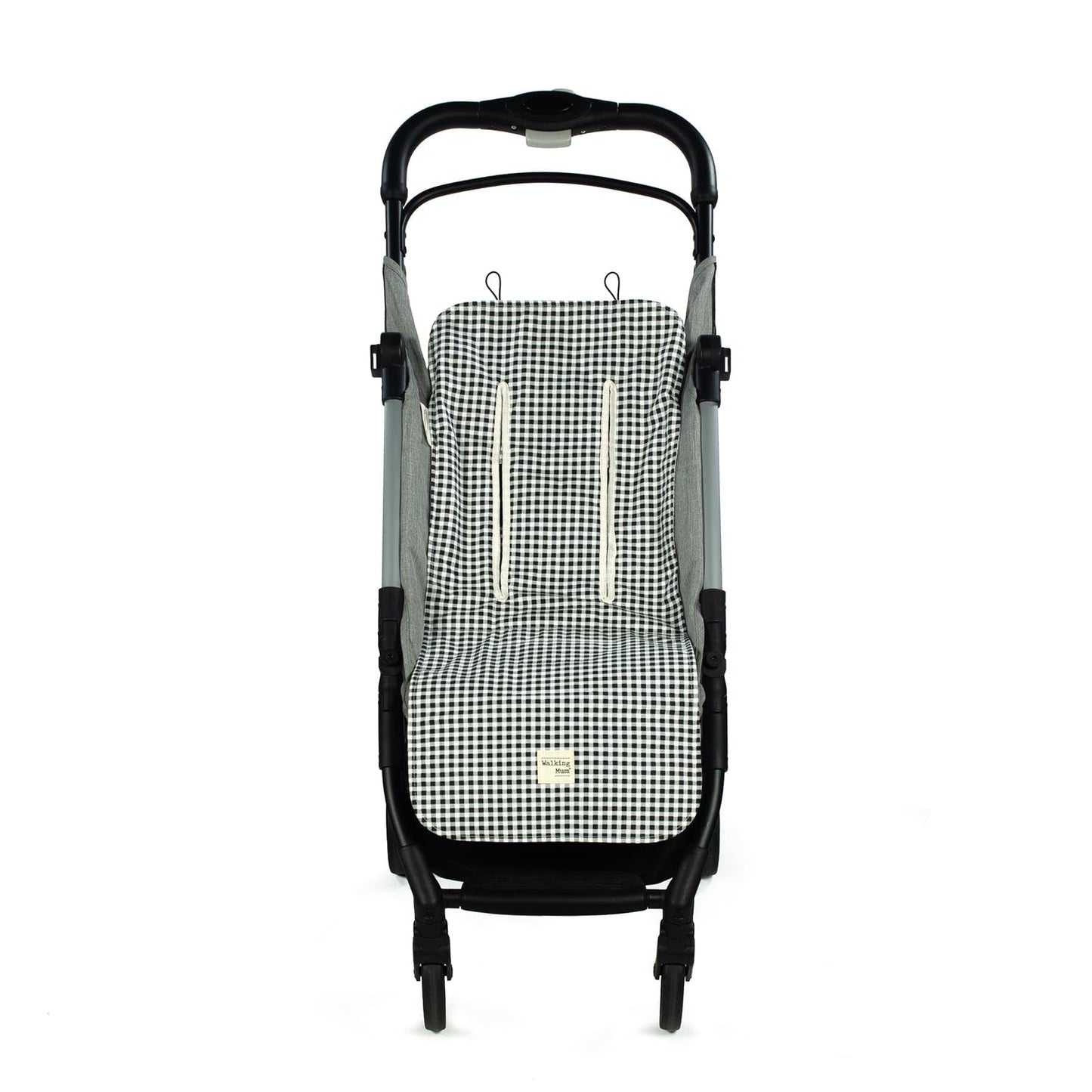 COLCHONETA I LOVE VICHY NEGRO WALKING MUM