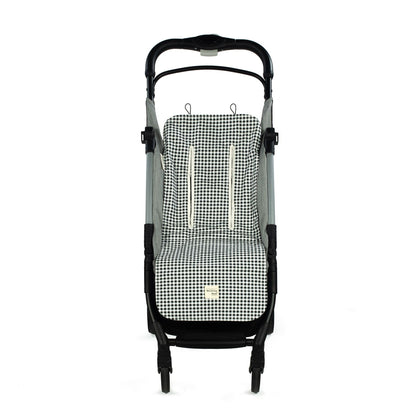 COLCHONETA I LOVE VICHY NEGRO WALKING MUM