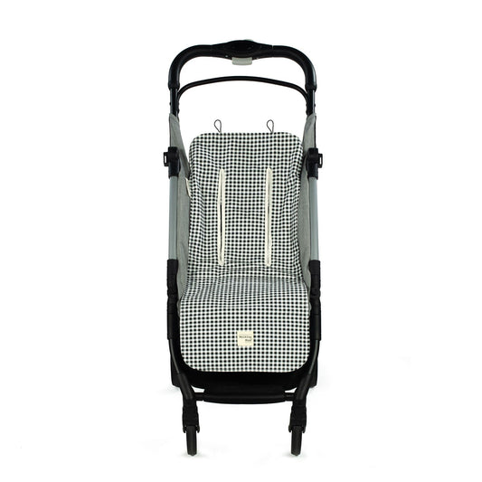 COLCHONETA I LOVE VICHY NEGRO WALKING MUM
