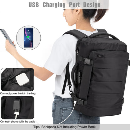 Tzowla Mochila de Viaje para Avión (40 litros)