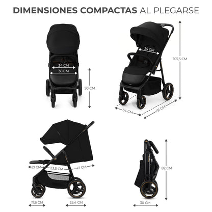 Kinderkraft TRIG 3 - Silla de Paseo Ligera