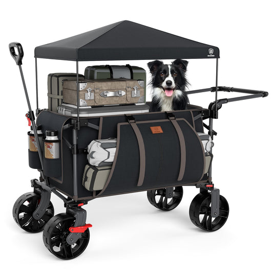 EVER ADVANCED Carro Plegable de 228 L para Playa y Festival
