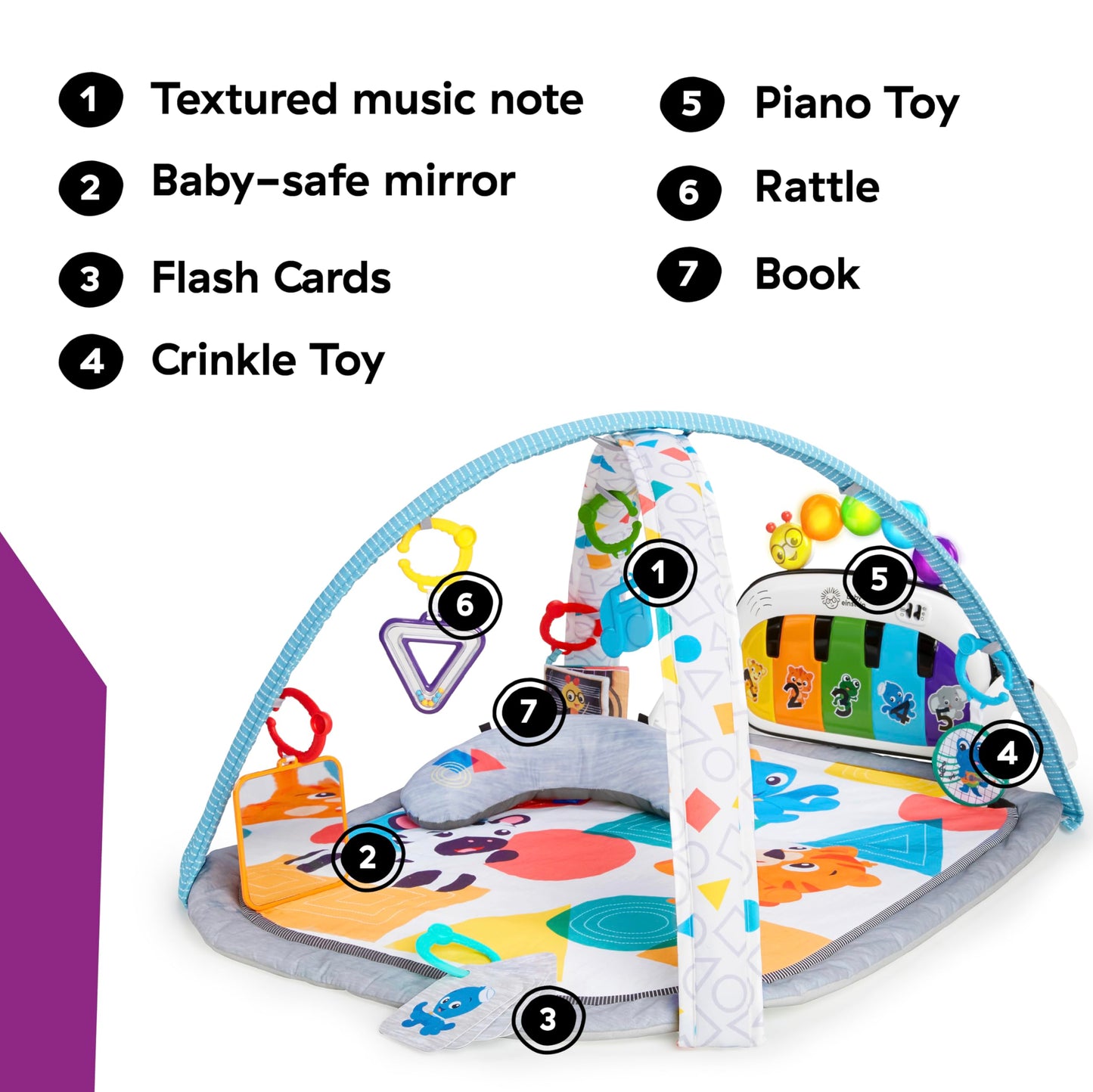 Baby Einstein - Gimnasio de Actividades Musical 4 en 1