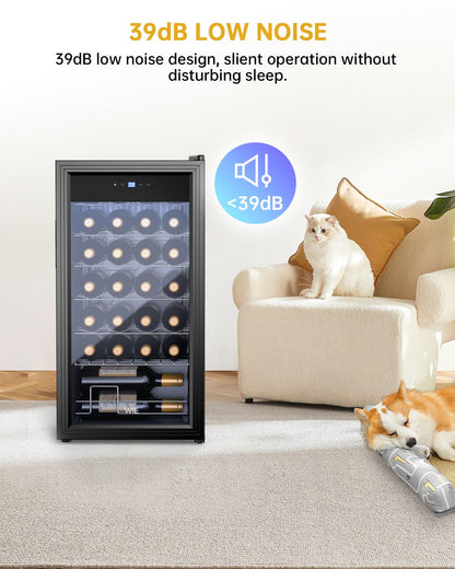 Vinoteca WIE 82L - Nevera para Vinos