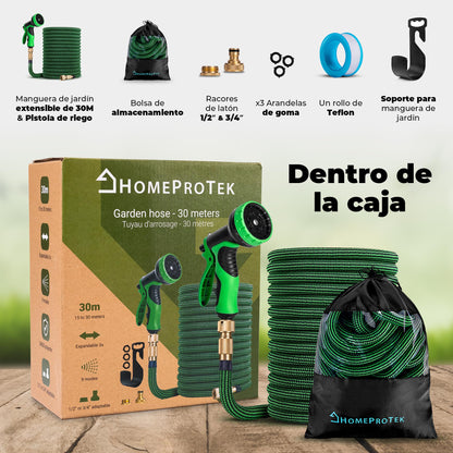 HOMEPROTEK - Manguera Extensible de 30 Metros