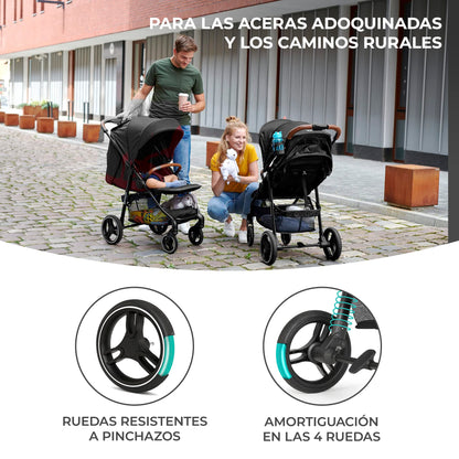 kk Kinderkraft GRANDE PLUS - Silla de Paseo Ligera