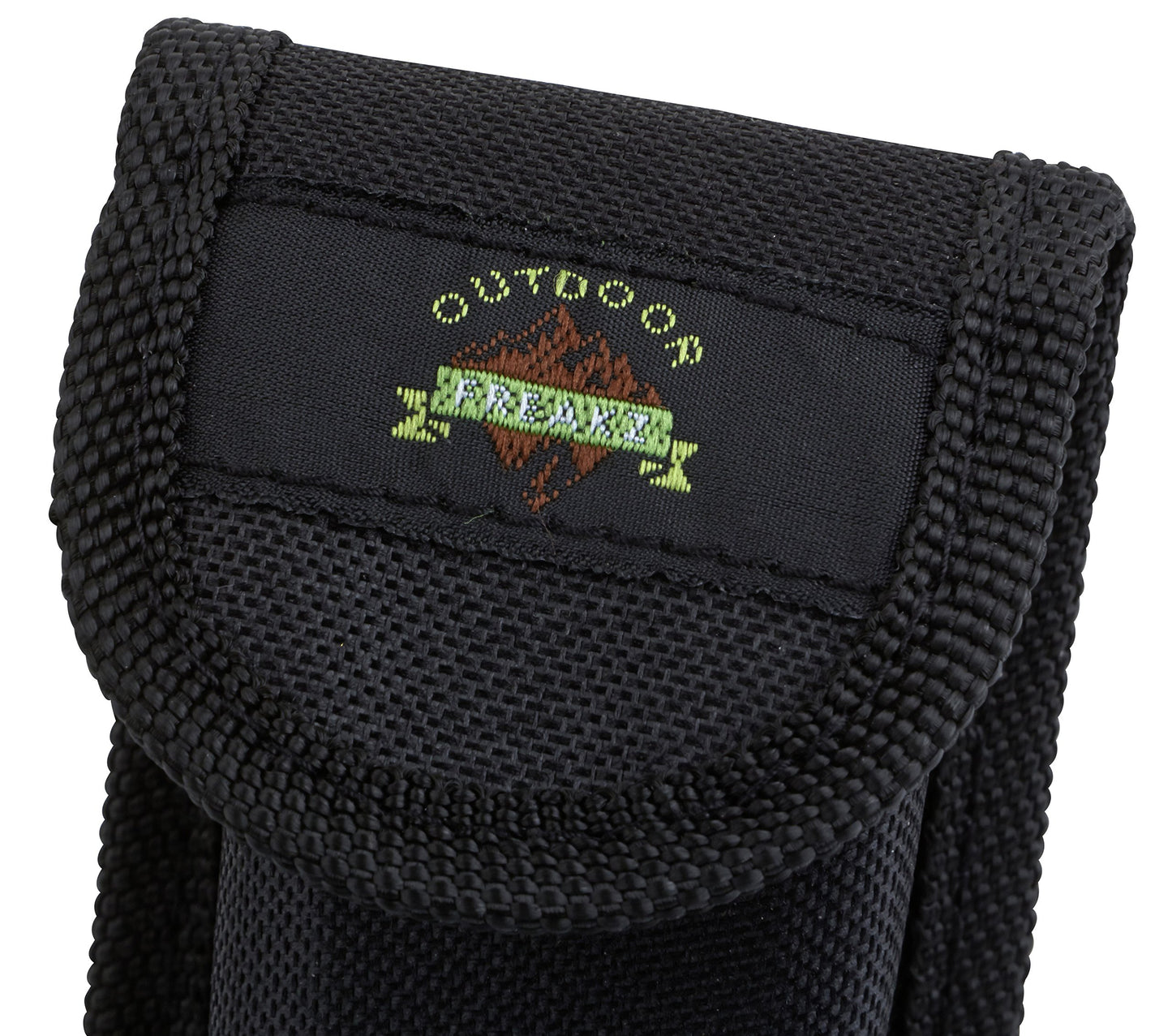 OUTDOOR FREAKZ Cubiertos para cámping plegable - Vajilla de exteriores de acero inoxidable con bolsa de neopreno (blue +)